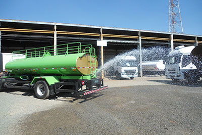 Transporte e Fornecimento de Água de Reuso em SP